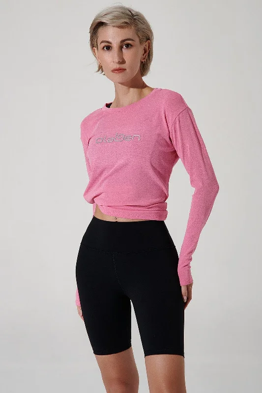 Emmy Long Sleeves Top - Pink