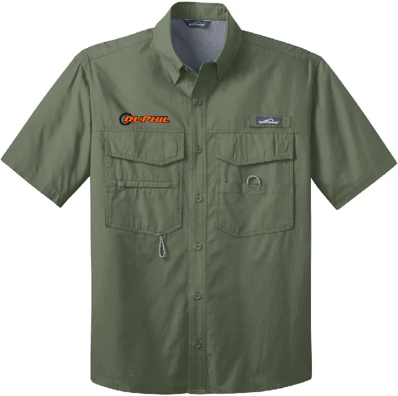 Eddie Bauer Short Sleeve Fishing Shirt