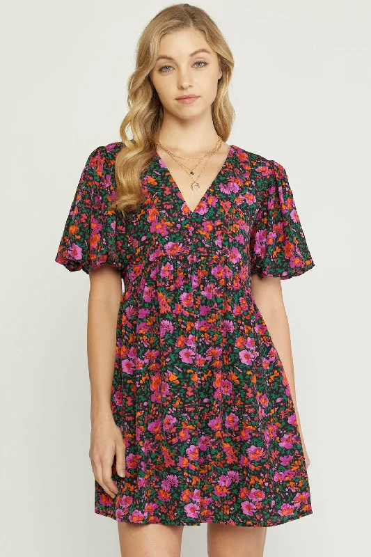 Floral Babydoll Dress