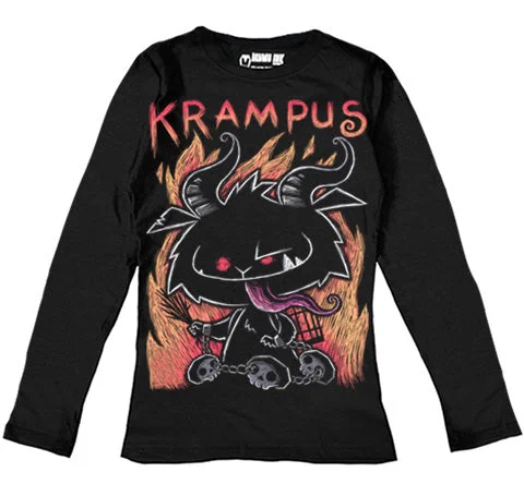 Krampus Women Long Sleeve Tshirt