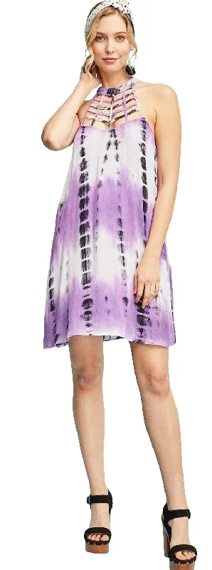 Tie Dye Sleeveless Dress