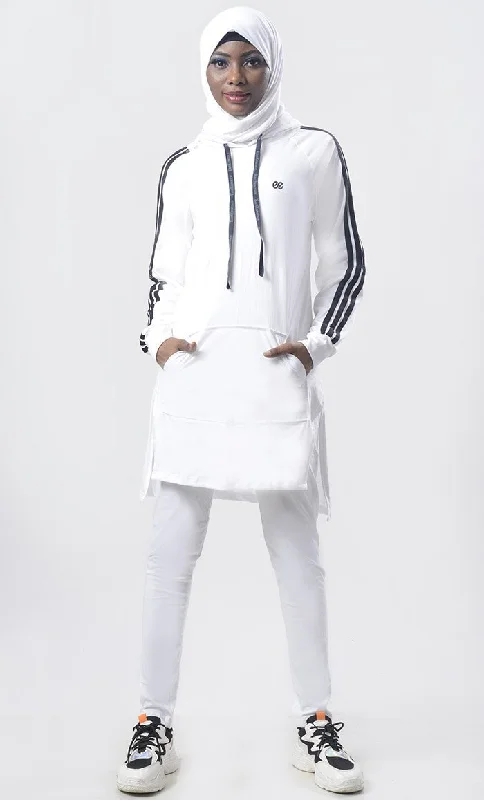 Jersey Hooded Sportswear Sets