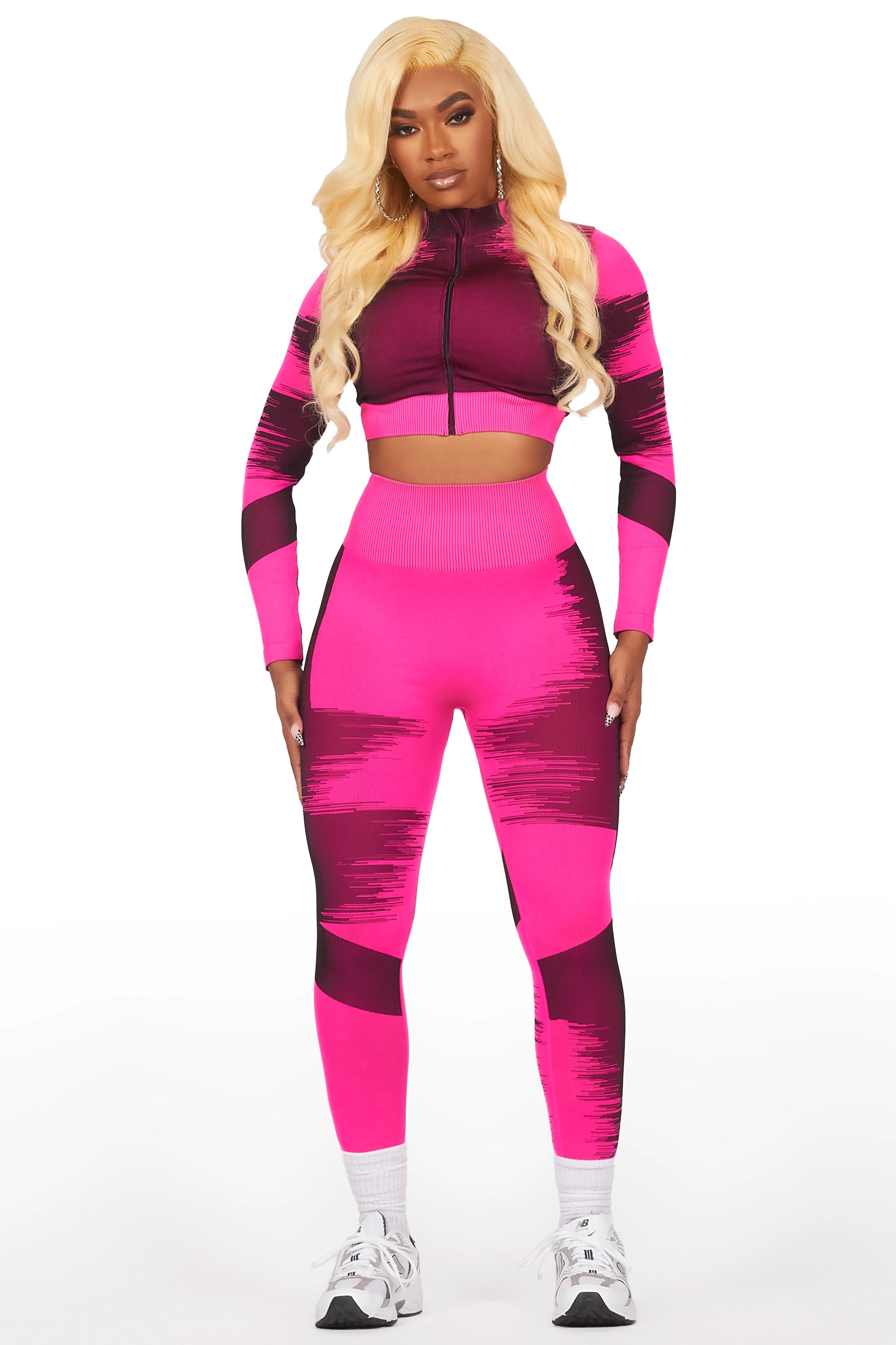 Alishia Fuchsia Active Set