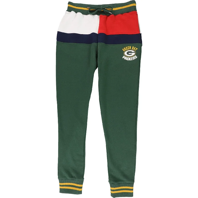 Tommy Hilfiger Womens Green Bay Packers Athletic Jogger Pants, Green, Small