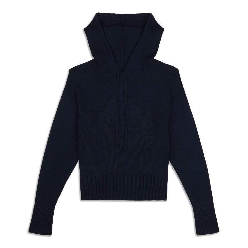 Double Knit Sweater Hoodie