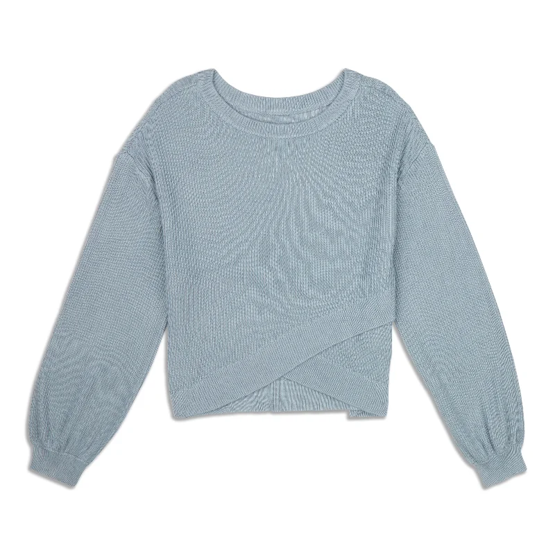 Reversible Crossover Sweater - Resale