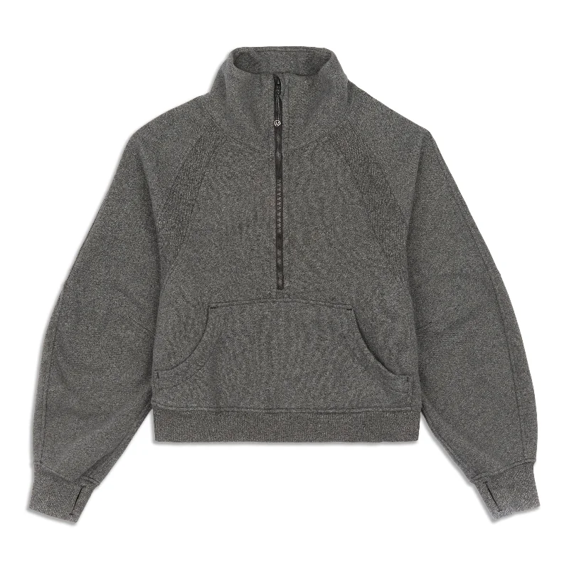 Scuba Oversized Funnel Neck Half Zip - Resale