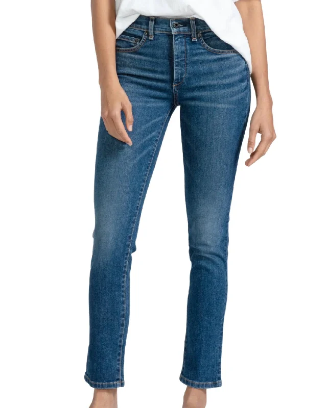 Mid Rise Skinny Denim In Telluride