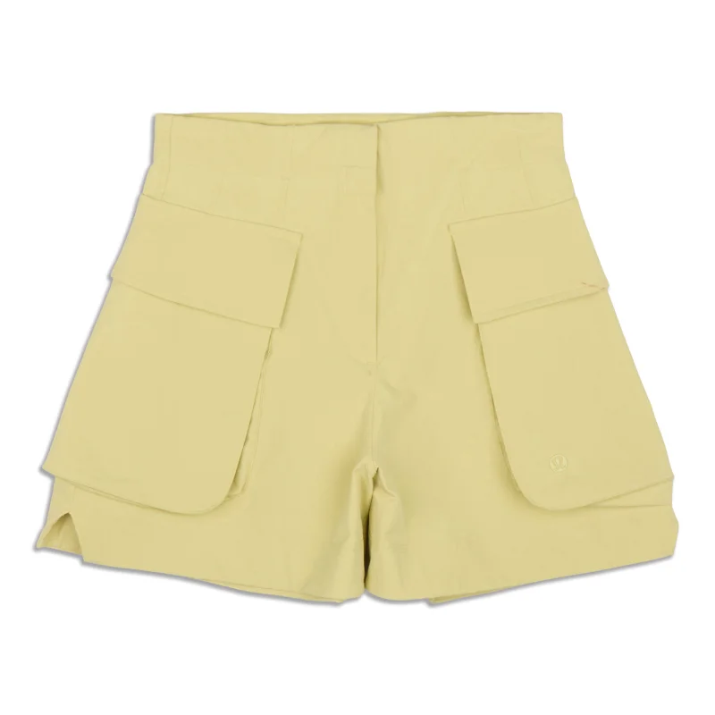 Relaxed-Fit Super-High-Rise Cargo Short - Resale