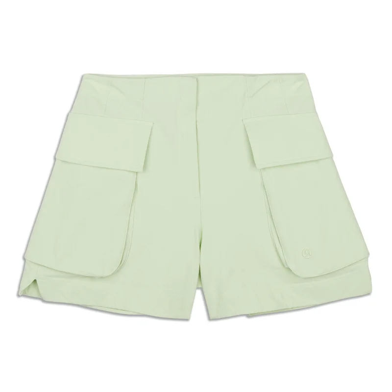 Relaxed-Fit Super-High-Rise Cargo Short - Resale