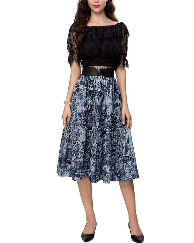 BURRYCO 2pc Top & Skirt Set