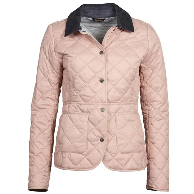 Barbour Deveron Quilted Jacket Pale Pink